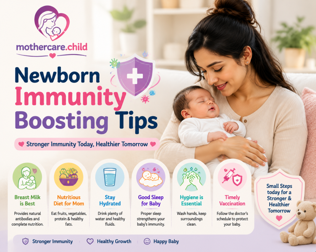Newborn Immunity Boosting Tips