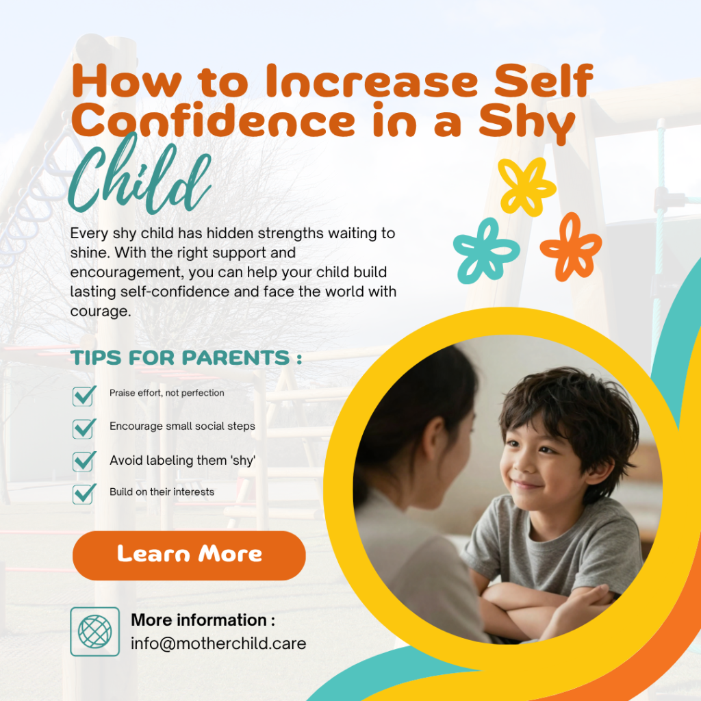 HOW TO INCREASE SELF CONFIDENCE IN A SHY CHILD