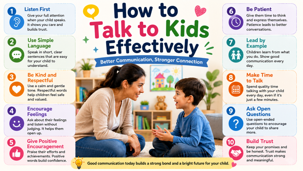 How to Talk to Kids Effectively