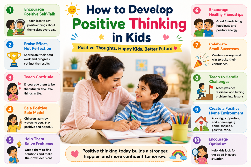 How to Develop Positive Thinking in Kids